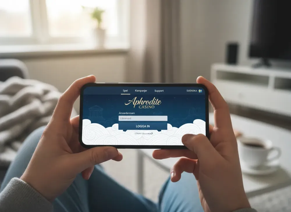 Aphrodite casino login guide för spelare i Sverige