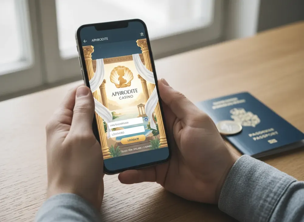 Aphrodite casino login guide för spelare i Sverige