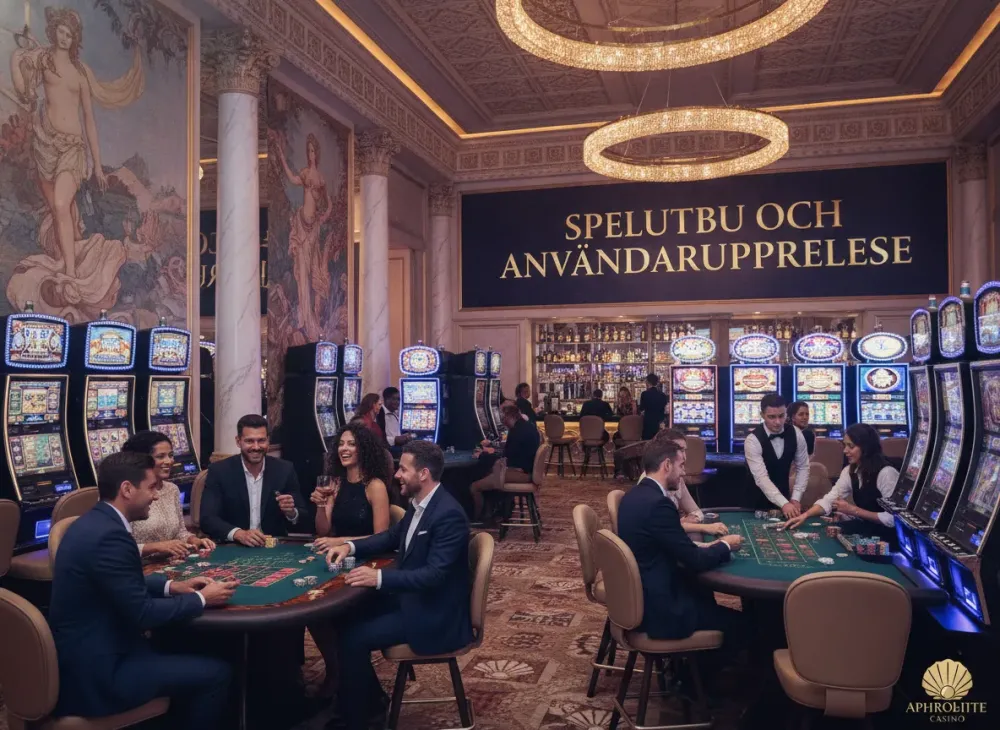 Aphrodite casino review - spelutbud och användarupplevelse